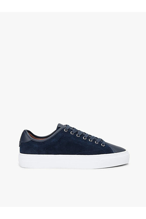Premıum Dress Leather Mıx Erkek Mavi Sneakers - Fm0Fm05842