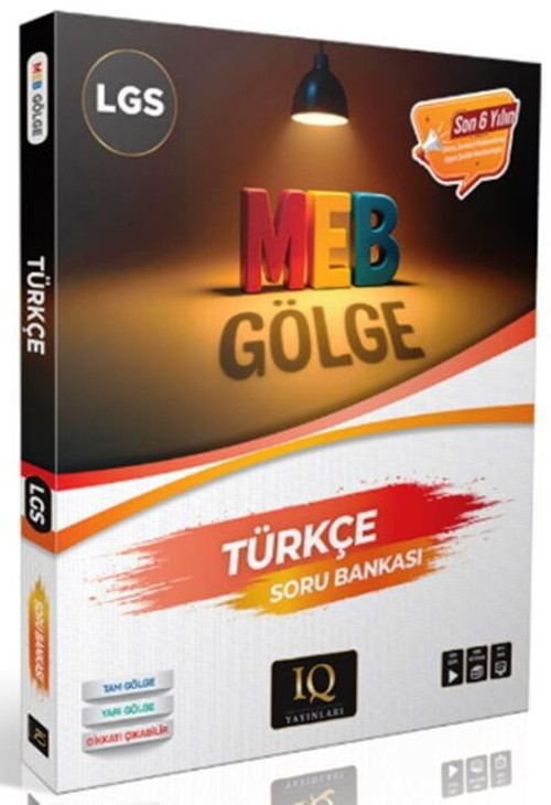 8. Sınıf LGS Türkçe Soru Bankası Gölge Serisi