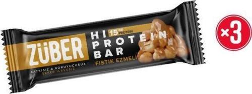 Yüksek Protein Bar Fıstık Ezmeli 45g X 3 Adet