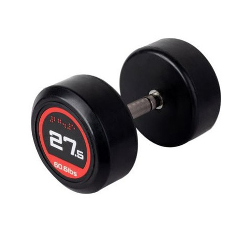 313 Sport 27,5 KG Kauçuk Kaplı Profesyonel Olimpik DUMBBELL ( Dambıl )