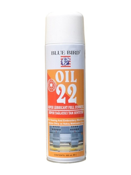 Oil 22 Sentetik Yağlayıcı Sprey 500ml / BLUE.028