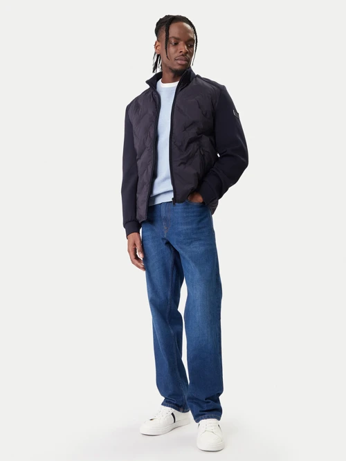 M6RL10WJ232 Stretch Quilted Erkek Mont