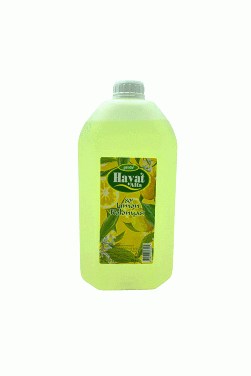 HAYAT 5LT LİMON KOLONYA BİDON 02213