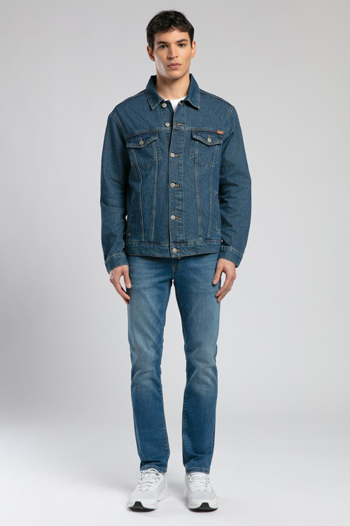 Nagoya Erkek %100 Pamuk Jean Ceket