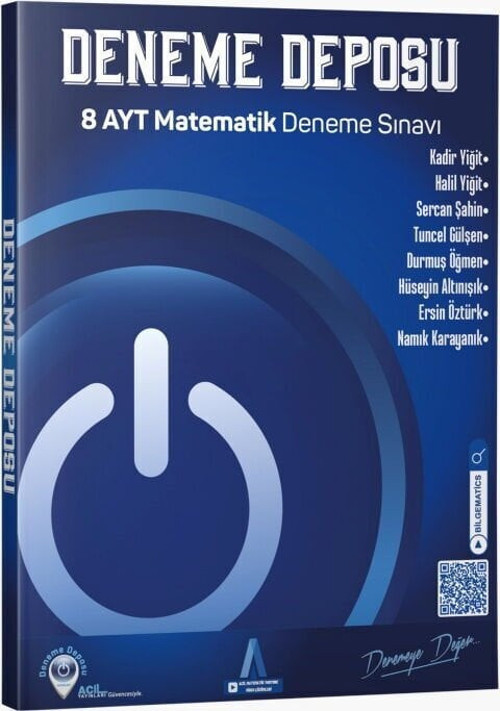 Deneme Deposu YKS AYT Matematik 8 Deneme Sınavı