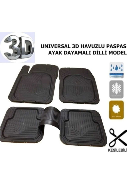 Universal Havuzlu Oto Paspas Seti