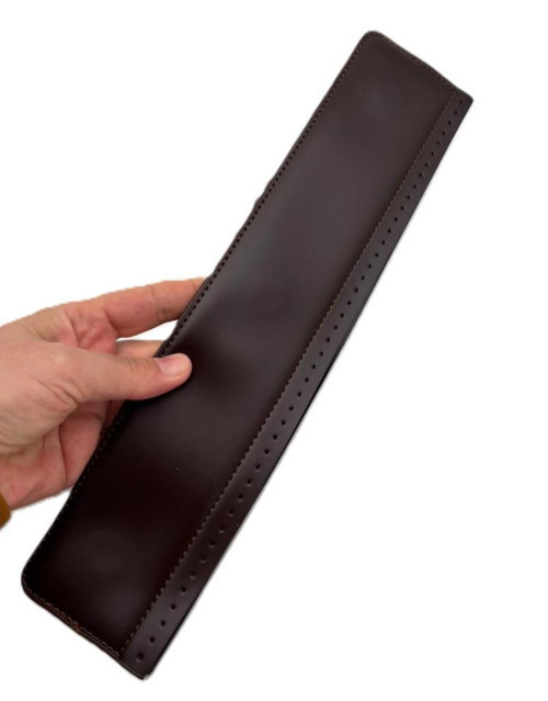 Çanta Aksesuar Gizli Mıknatıslı Clutch Çanta Yapım Aparatı 32x7 Cm Koyu Kahve