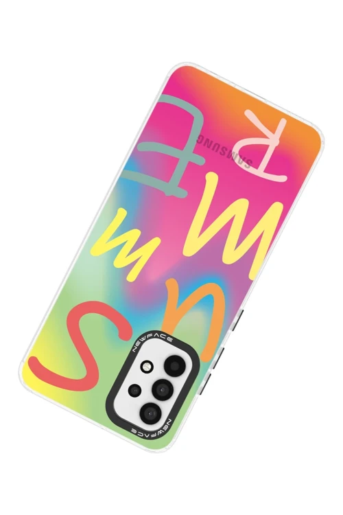 Newface Samsung Galaxy A53 5G Kılıf Estoril Desenli Kapak - Estoril - 3
