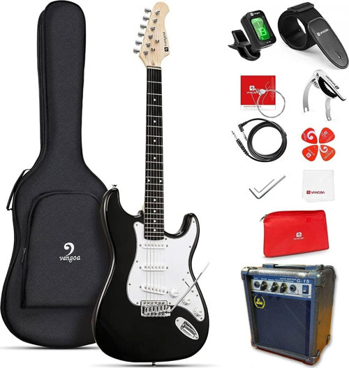 Elektro Gitar Seti Black