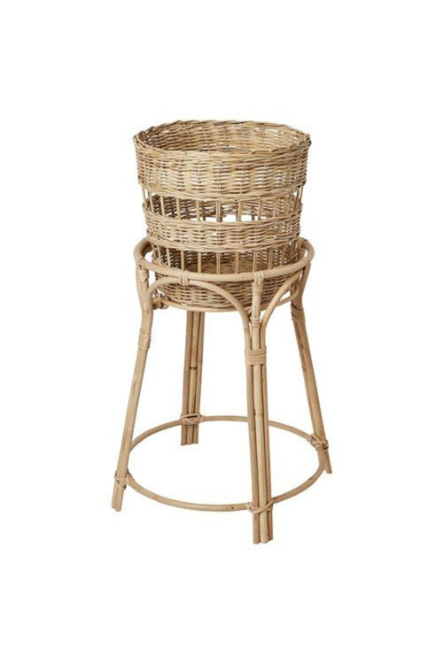 Çiçeklik Rattan, 66 Cm Meridyendukkan El Örmesi Doğal Çıkarılabilir Sepet Ev Dekorasyon Ürünleri