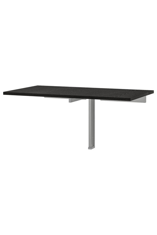 Duvara Monte Masa, Bjursta Venge Renk 2 Kişilik, 90X50 Cm Katlanır Masa