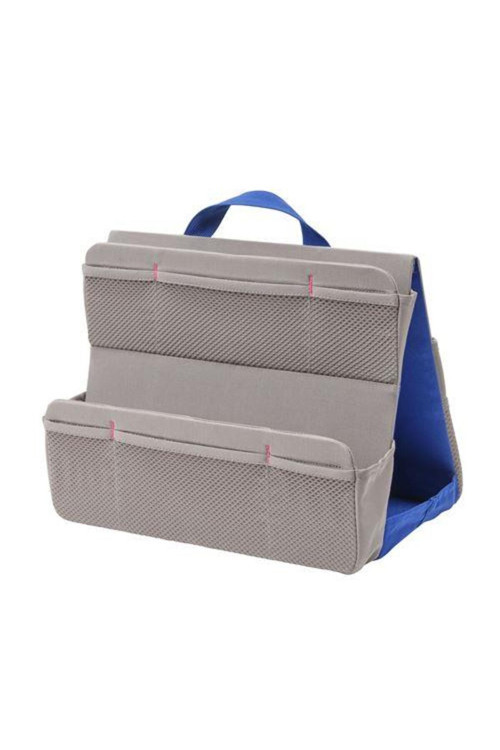 Çocuk Aktivite Çantası Masaüstü Düzenleyici, Gri-Mavi Meridyendukkan 32X26 Cm