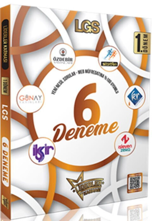 Liderler Karması 8. Sınıf LGS 1. Dönem 6 Deneme Seti
