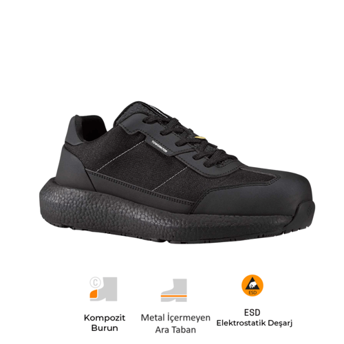 Zero Gravity Collection Zero All Back S3 SRC ESD Kompoizt Burun İş Ayakkabısı