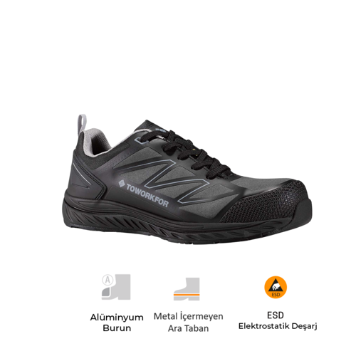 Warm Up Grey S3 | SRC | ESD İş Ayakkabısı