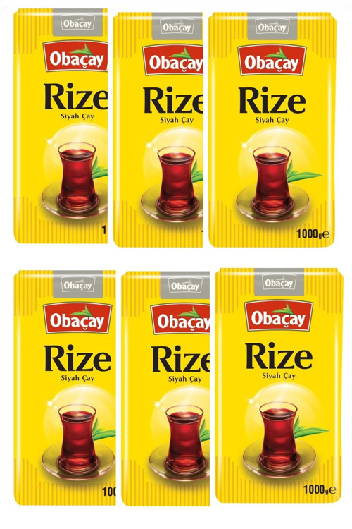Rize Siyah Çay 1 Kg X 6 Adet