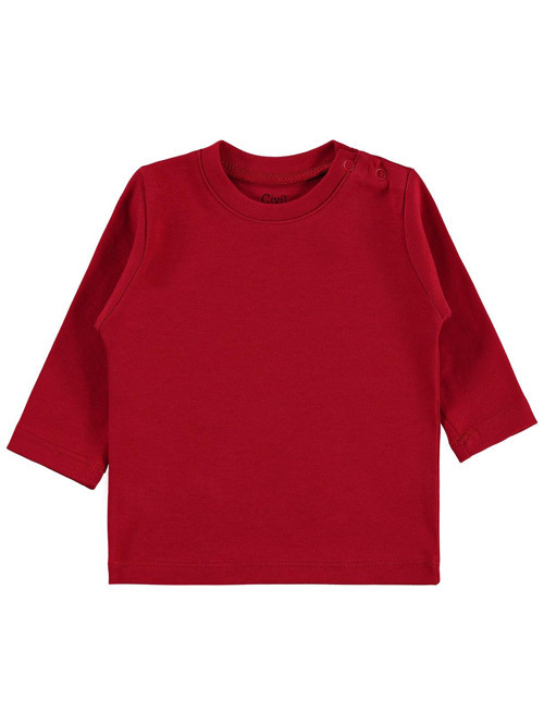 Bebek Penye Sweatshirt 12-24 Ay - Kırmızı 18-24 Ay