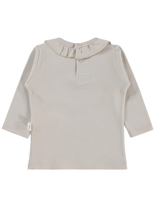 Kedi Yüz Baskılı 6-18 Ay Sweatshirt - Bej 12-18 Ay