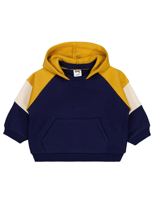Parçalı 6-18 Ay Sweatshirt - Lacivert 18-24 Ay