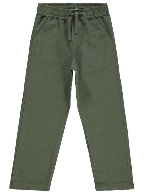 Armürlü Chino 6-9 Yaş Pantolon - Haki 8-9 Yaş