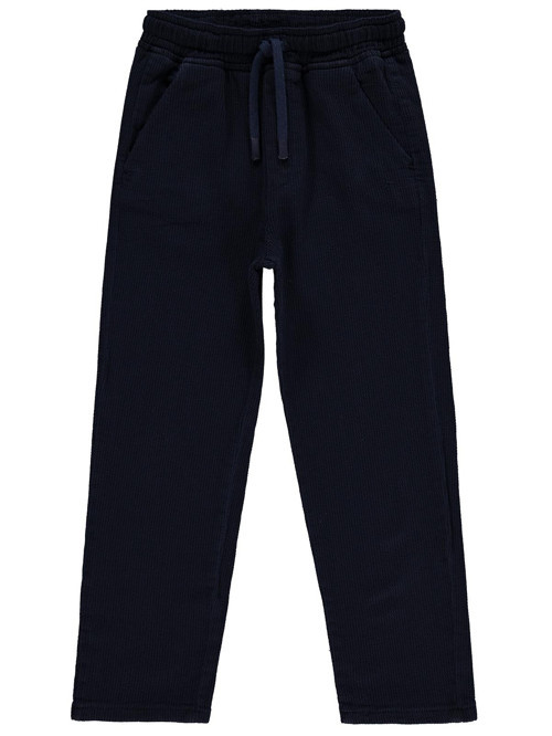 Dokulu 10-13 Yaş Pantolon - Lacivert 10-11 Yaş