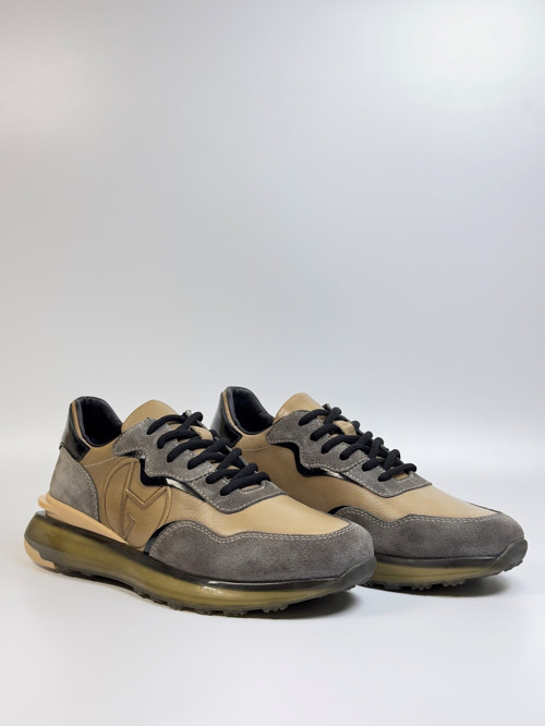 Premium Hakiki Deri Erkek Sneaker | İthal Hava Tabanlı
