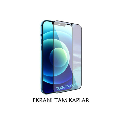 Iphone 14 Pro Ekran Koruyucu Seramik Nano Esnek Tam Full Kaplayan Kırılmaz Cam