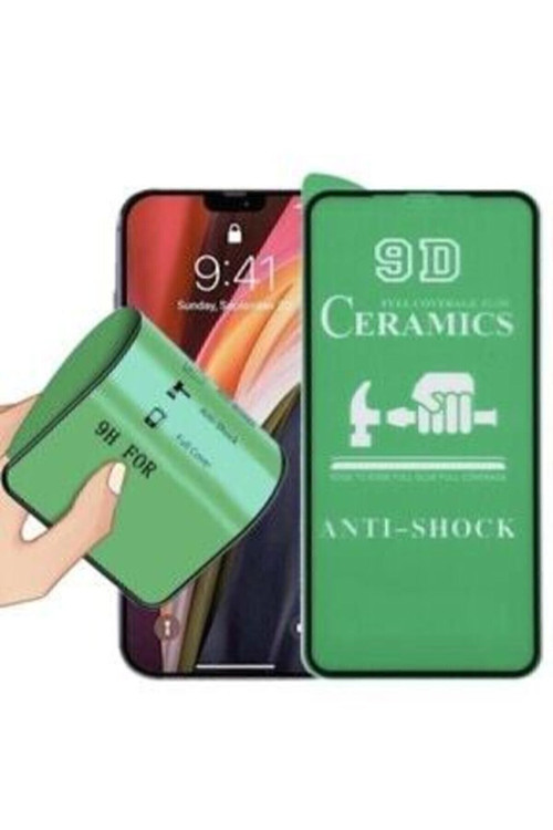 Iphone 11 Pro Max Ve Xs Max Uyumlu Seramik Flexible Nano Cam Tam Kaplayan Full Ekran Koruyucu