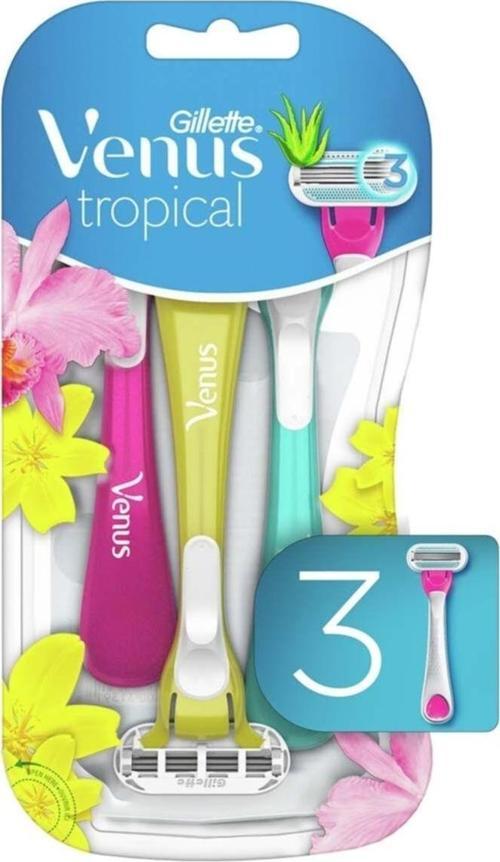 Venus Tropical Kullan At Tıraş Bıçağı 3lü