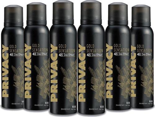 Gold Men Deodorant 6x150ml