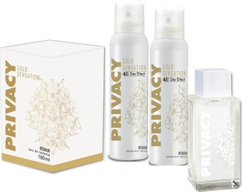 Gold Woman Edt 100 Ml + Deodorant 2 X 150ml