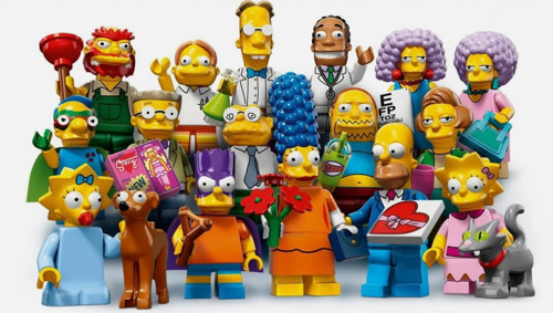 71009 Simpsons serisi 2 - Tam Seri 16 Figür