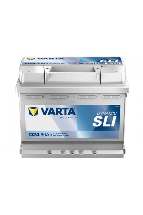 D24 12V 60Ah 540A Dynamic Sli Akü (Üretim Yılı: 2025)