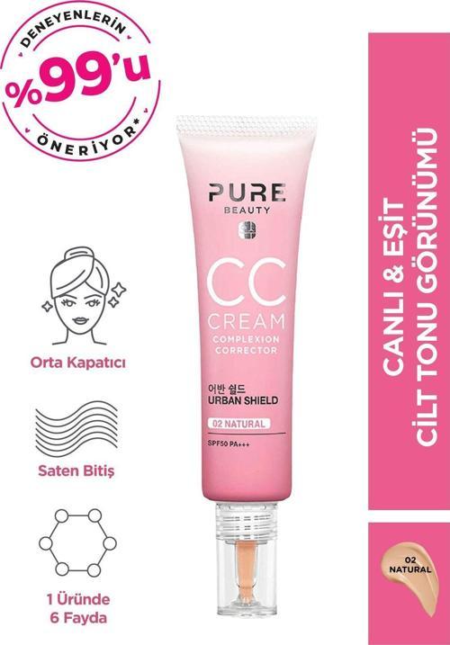 CC Krem Spf50 Pa+++ Natural 30 ml