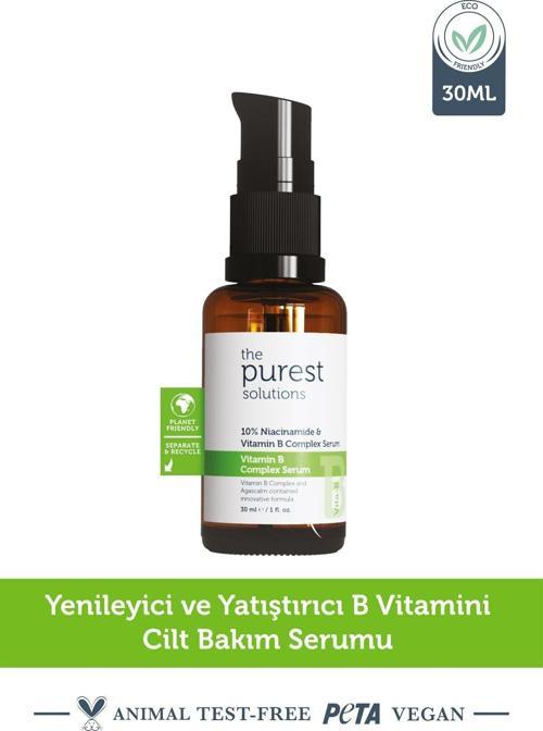 Yenileyici Ve Yatıştırıcı B Vitamini Cilt Bakım Serumu 30 Ml (%10 Niacinamide + Provitamin B5)
