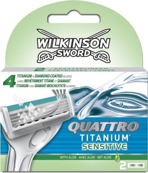 Wilkinson Quattro Titanium Sensitive 2 Yedek Kartuş