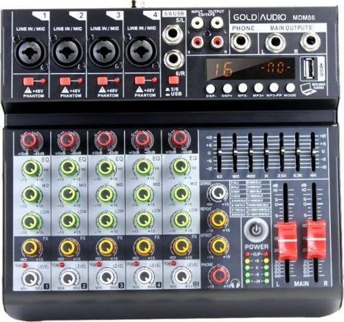 MDM 86 6 Kanal Deck Mikser