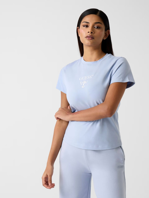 Logolu Kadın T-shirt V4YI21KCDH1
