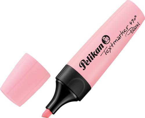 490 Fosforlu Kalem Pastel Pembe