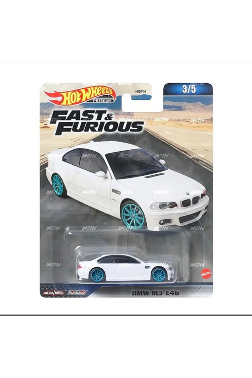 Mattel Premium Fast And Furious Bmw M3 E46 Hızlı Ve Öfkeli Oyuncak Araba Tekli