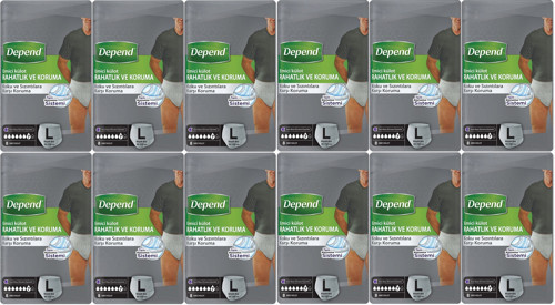 Emici Külot Pants Hasta Bezi L - Büyük - Large Erkek 96 Adet (12PK*8)