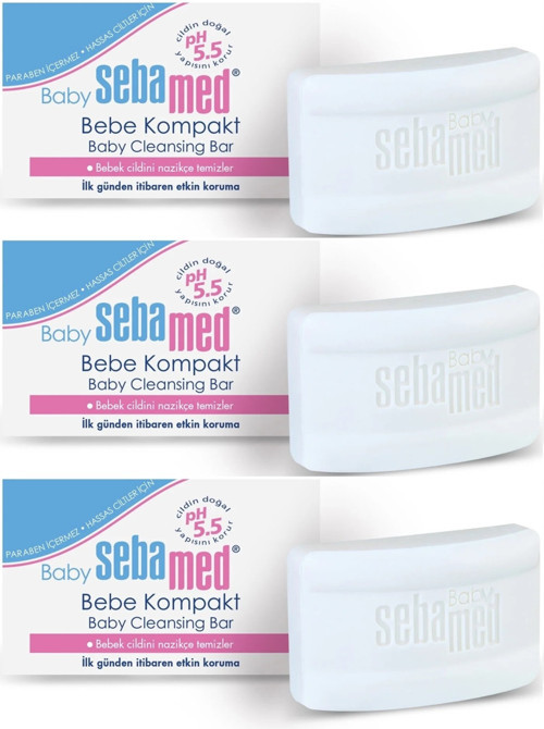 Bebek Sabunu 100Gr Kompakt (3 Lü Set)