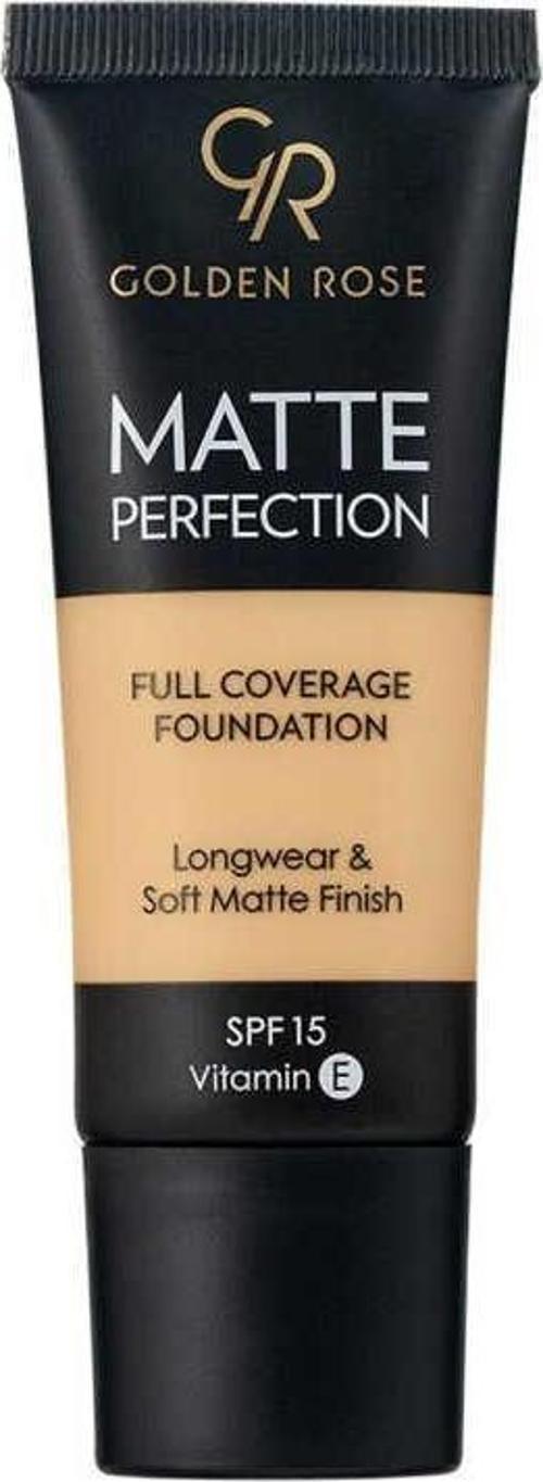 Matte Perfection Foundation No: Warm 4 Fondöten