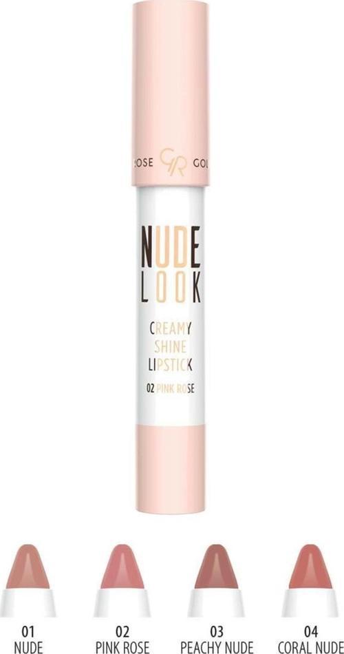 Nude Look Creamy Shine Lips No: 03 Peachy Nude Ruj