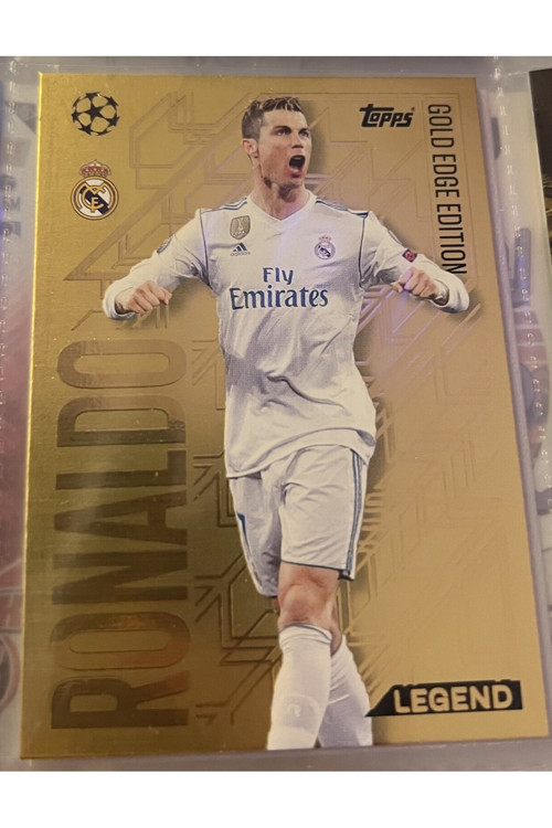 Gold Edge Edition Cristiano Ronaldo Match Attax 2024/2025 Real Madrid 24/25