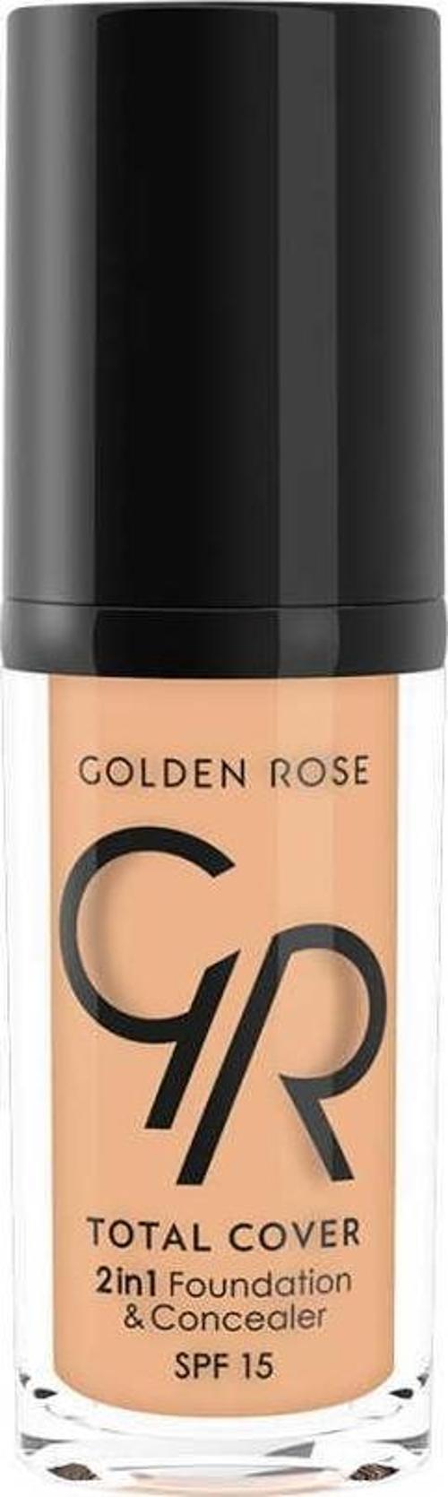 Total 2 In 1 Foundation & Concealer No: 7 Fondöten ve Kapatıcı