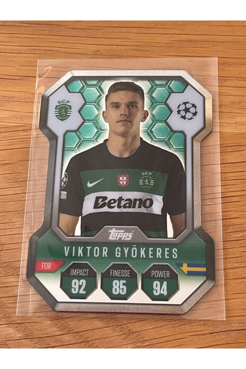 Match Attax 2024/25 - Viktor Gyokeres Chrome Shield