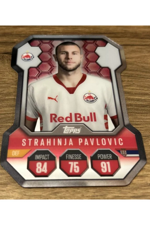 Pro Elite Chrome Shield Strahinja Pavlovic Match Attax 2024/2025