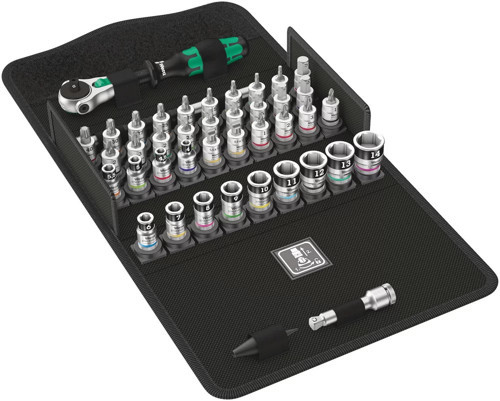 8100 SA All in Zyklop Speed Cırcır Seti, Tutma Fonksiyonlu, 1/4" Sürücülü, metrik