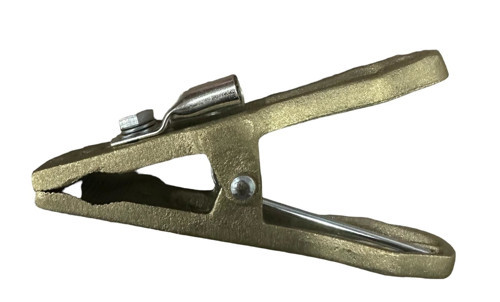 KRD Kaynak Şase Pensesi Pirinç Topraklama Yaylı 400 Amper